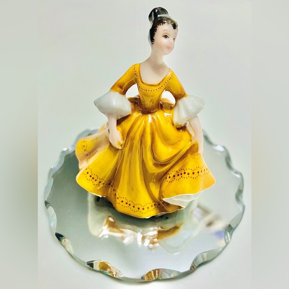 Vintage Royal Doulton Miniature Lady ‘Stephanie’ Porcelain Figure